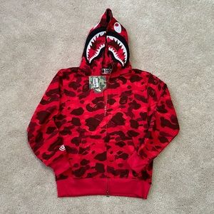 BATHING APE HOODIE LARGE